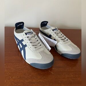 Onitsuka Tiger Mexico 66 Birch Peacoat Sneakers Unisex 7.5